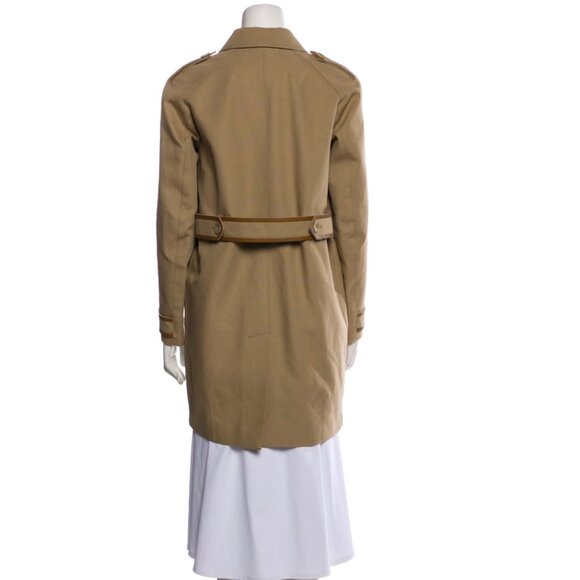 Burberry Brit Coat Size: S leather trimmed - Picture 1 of 16